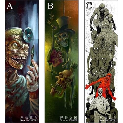 5D DIY Diamond Painting Skull And Zombies Posters Diamond Painting Cross Stitch Animal Mosaics Needlework Home Decorative
