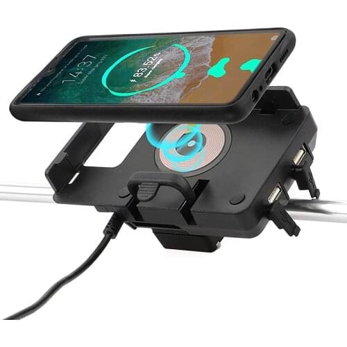 For BMW R1200GS R1250GS F700GS F800GS F750GS F850GS Motorcycle Wireless Charging Mobile Phone GPS Navigation mobile phone holder