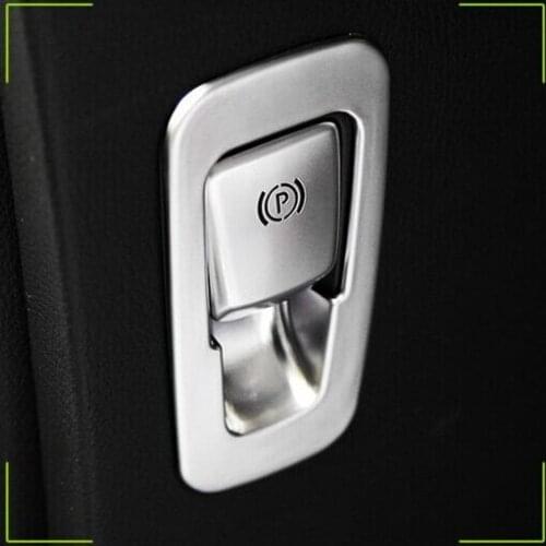 For Benz C-Class W205 2014-2017 ABS Pearl Chrome Handbreak Park Brake Around Cover Trim