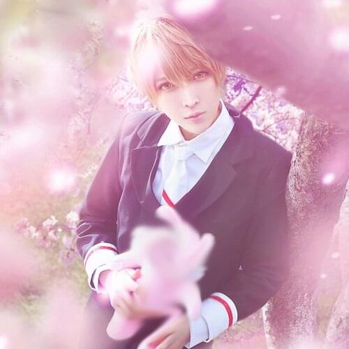 1 pcs Anime Cardcaptor Sakura LI SYAORAN Short Wig Synthetic Hair Cosplay Costume Accessory Party Decor for Men Boy Gift