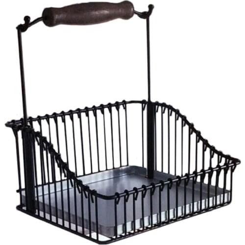 Storage Bin Under Shelf Wire Rack Cabinet Basket Kitchen Organizer Cupboard Home Supplies Finishing Holder