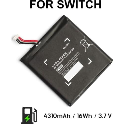 3.7V 4310mAh Battery Li-ion Battery Rechargeable Charger Battery Replacement for Nintend Nitendo Switch Console