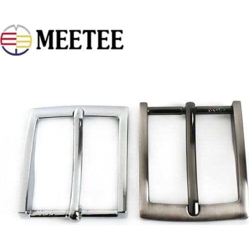1/2pcs Men Belt Buckles Metal for Belts 33-34mm Waistband Head Pin Buckle DIY Leather Crafts Accessories KY916