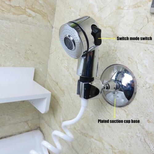 Handheld Shower Head Connect Stand Hose Spray Set For Hair Washing Baby Kid Pet Bath Cleaning Shower Head-30