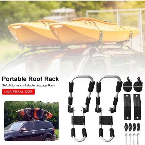 Kayak Rack Folding Universal Canoe Boat Roof Top Mount Carrier For Car SUV Car Accessories