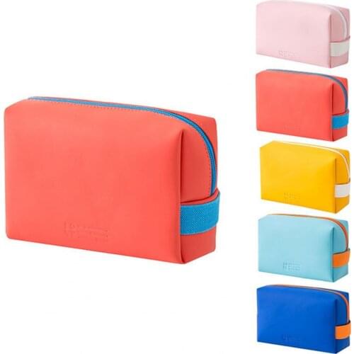 Makeup Bag Waterproof Portable Large Capacity Lightweight Jewelry Digital Toiletry Pouch for Vacation