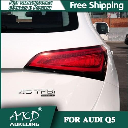 Tail Lamp For Car Audi Q5 2008-2017 Q5 Tail Lights Led Fog Lights DRL Day Running Light Tuning Car Accessories