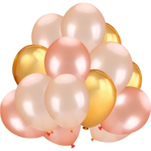 30pcs Pearlized Latex Air or Helium Balloons Wedding Birthday Party Supplier Home Garden Decor Event Display - 12 Inch