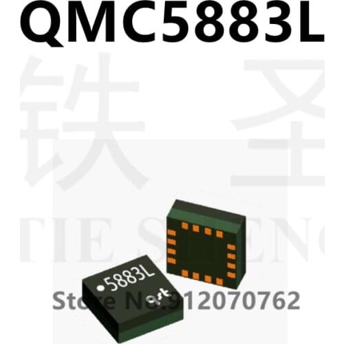 5PCS-10PCS/LOT QMC5883L 5883 QMC-5883L LGA16 Chip New Original In stock