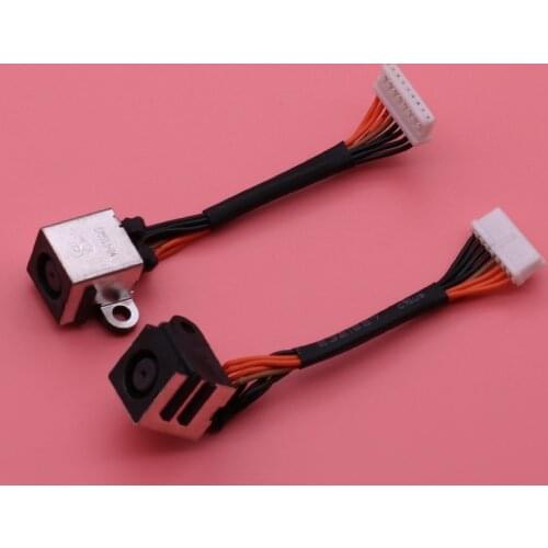 5PCS/Lot DC Power Jack with cable For Dell Inspiron 17R 5720 7720 N7720 laptop Connector Port Plug Socket Replacement wire