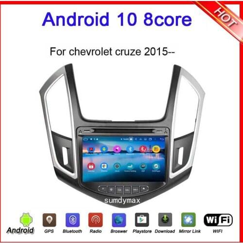 8"HD Touch screen android 9.0 car dvd player for chevrolet cruze 2015 car multimedia audio stereo head unit gps navi RAM 4G