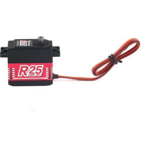 POWER HD R20 Alloy Gear Digital Coreless High Voltage Servo with 20kg High Torque for RC Remote Control Car Boat Ship