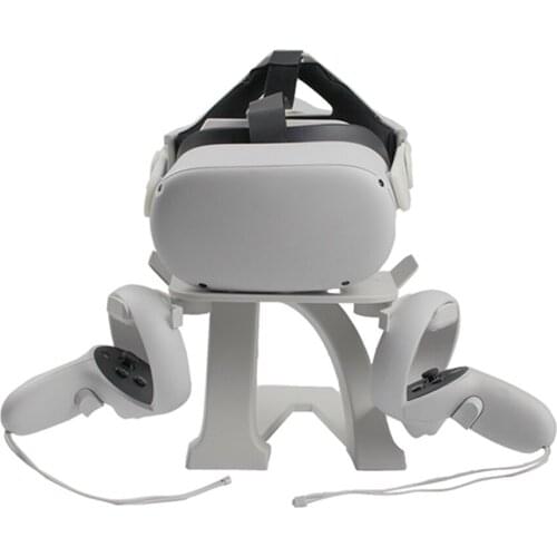 For Oculus Quest 2 VR Holder Headset Display Stand Game Controller Storage Mount for Oculus Quest 1/2 Rift S Gaming Accessories