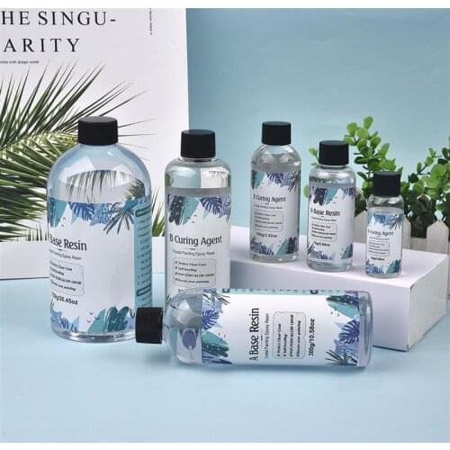 100g/400g/1000g Resin Epoxy High Adhesive AB 3:1 fast curing glue resin mold make large capacity transparent