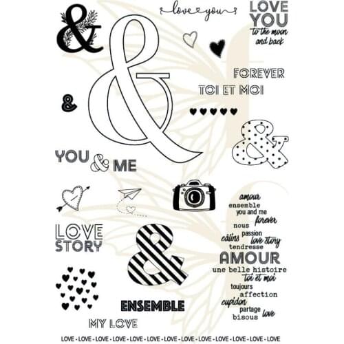 French clear stamp /Seal for DIY scrapbooking/photo album Decorative clear stamp sheets C1070