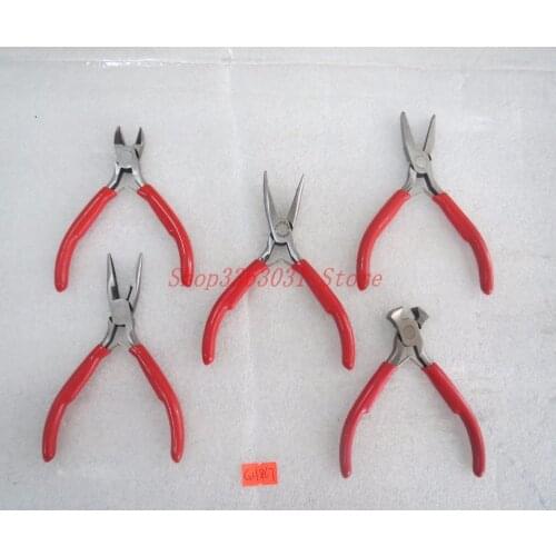 Jewelry Making DIY Tools Pliers Flat Round Nose End Cutting Jewelry Plier set