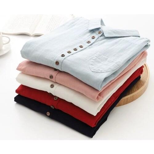 Kumeiya Button Down Blouses