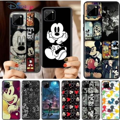 Mickey Mouse For OPPO Reno 10X ZOOM A ACE 2 Z Find X2 Neo Lite Realme V3 V5 V15 Narzo 10 20 Pro Soft Phone Case