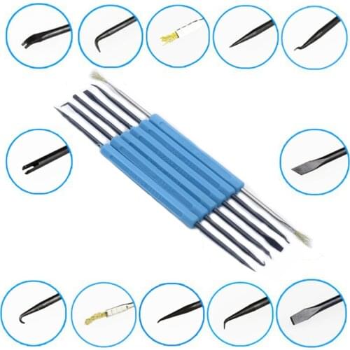 BGA 6 in 1 Repair Tools Set Professional Steel Solder Assist Disassembly Tools SA-10