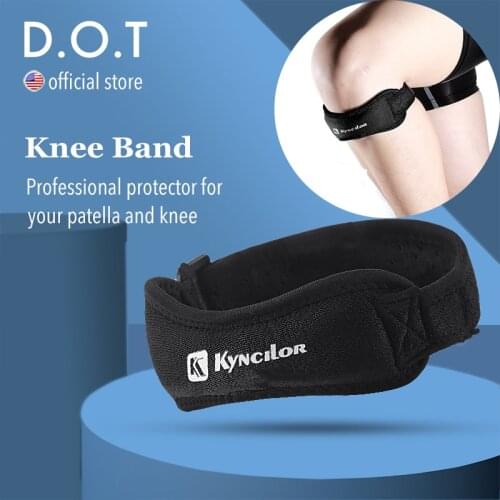 D.O.T Crossfit Knee Pads for Sports Elbow Pads Knee Braces for arthritis Patella Protection Knee Support Basketball Kneepads