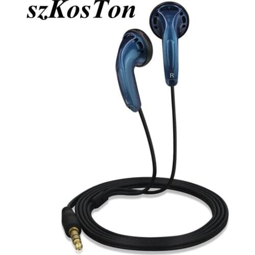 3.5mm In Ear Earphones Flat Head Plug Sports Earphone Dynamic Bass Earbuds HIFI Headset For Xiaomi Huawei Xiomi Samsung iPhone