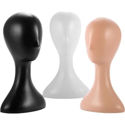 New Lady high plastic head wig head female model head