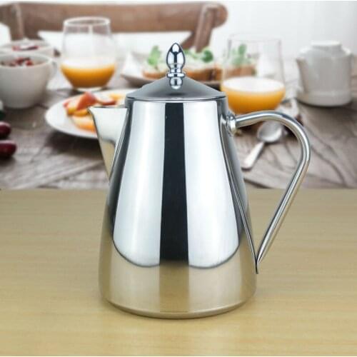 New Style Free shipping Large Capacity Stainless Steel Cold Water Kettle Pitcher Tea Pot Kettle Cold Beverages Drink Juice Pot