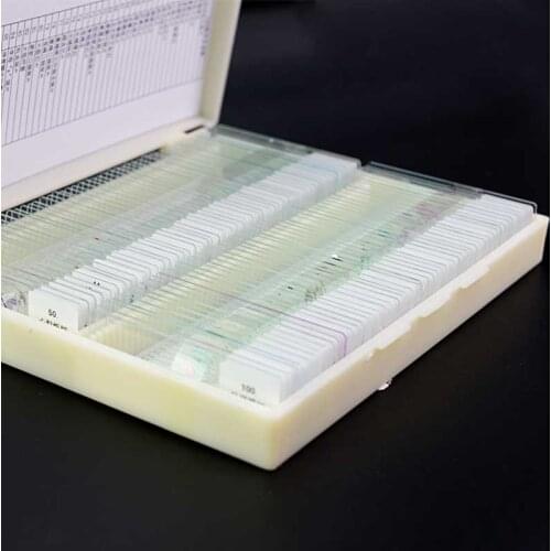 200PCS Professional Prepared Human Tissue Sections Histology Specimen Microscope Slides for Basic Science Biology Education