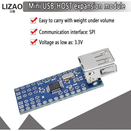 Official Mini USB Host Shield 2.0 for Arduino ADK SLR development tool