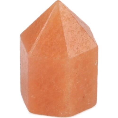 Half-drill cut point cylinder pillar geometric multi colors crystal semi precious stone bead for DIY jewelry making