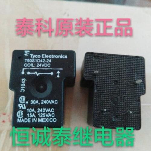 T90s1d42-24 te relay t90s1d42-24 4-pin