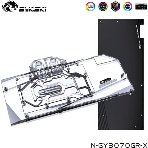 Bykski GPU Water Block per GALAXY Geforce RTX 3070 /3060 Ti GAMER OC scheda grafica, graphics cards Watercooler,N-GY3070GR-X