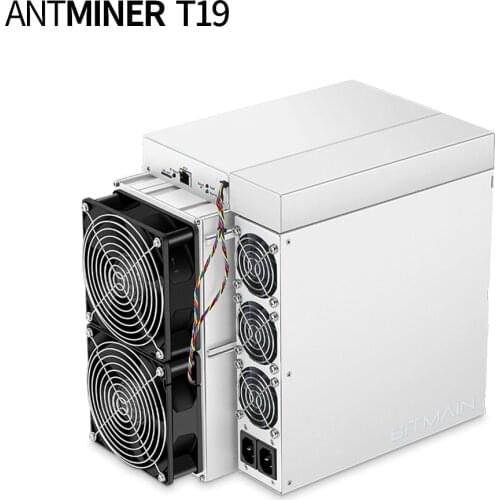 High Profit Bitcoin Miner Machine Antminer T19 84Th/s 3150W BTC Miner T19