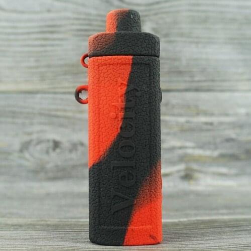 100pcs Silicone Solf Cover Protective Rubber for Oxva Velocity 100W Texture Case Sleeve Protect Wrap Skin Anti-Slip Soft Shell