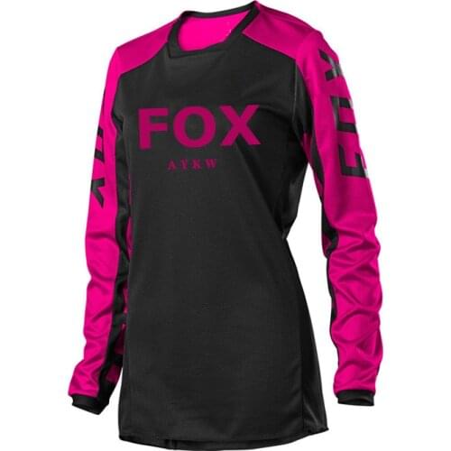 2021 Long sleeve cycling jersey mountain bike jersey motocross raceing downhill jersey martin aykw fox Girls cycling clothes