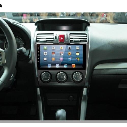 9.0" Car DVD Player GPS Navigation headunit multimedia For SUBARU FORESTER 2014 audio radio tape recorder frame