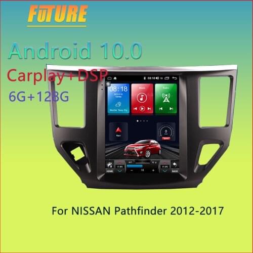 128G For Nissan Pathfinder 2012 2013-2017 Android Car Radio Stereo 2 Din Multimedia Player GPS Navigation Touch Screen Head Unit