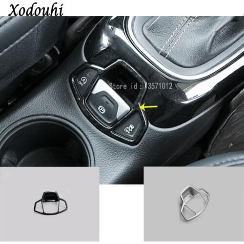 For Jeep Compass 2017 2018 2019 2020 Car Styling Cover Armrest Handrail Trim Stick Frame Lamp Electronic Handbrake Parking Brake