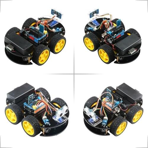 Emakefun robot car Hummer-bot Arduino intelligent programmable robot kit Scratch2.0 Windows Ardino IDE robot toy