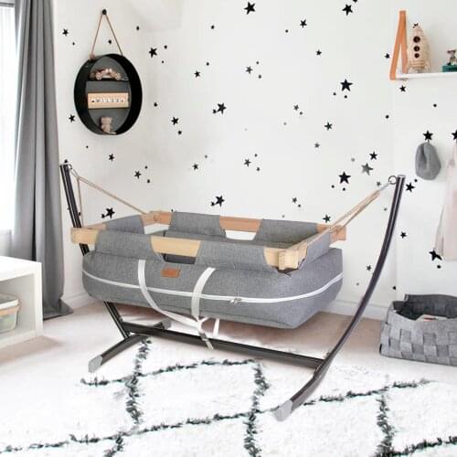 2021 Metal Platform Baby Hammock-Crib