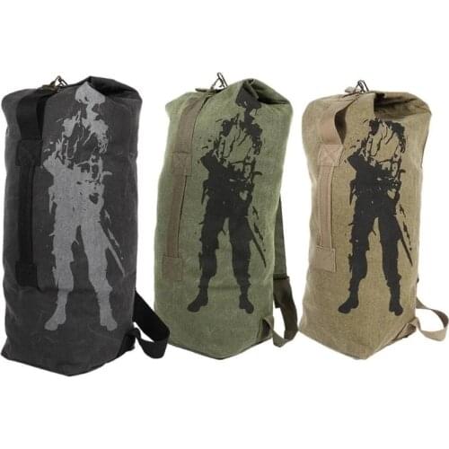Canvas Large Shoulder Bags Freebase Army Soldier Tactical Canvas Backpack Outdoor Sport Men Climbing Camping Shoulder Bag