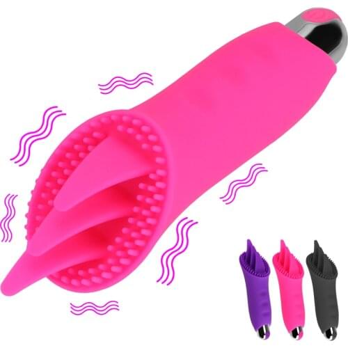 Sex Toys for Women Clit Massager Clitoral Stimulation Adult Sex Products Nipple Licking Tongue Licking Vibrator