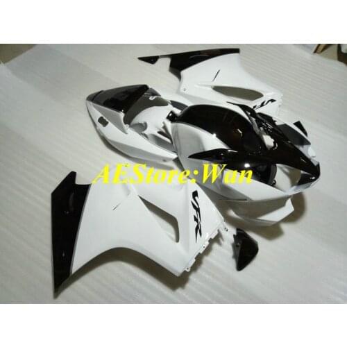 Motorcycle Fairing kit for HONDA VFR800 02 03 04 05 06 VFR 800 2002 2004 2005 2006 ABS White balck Fairings set+Gifts HW01