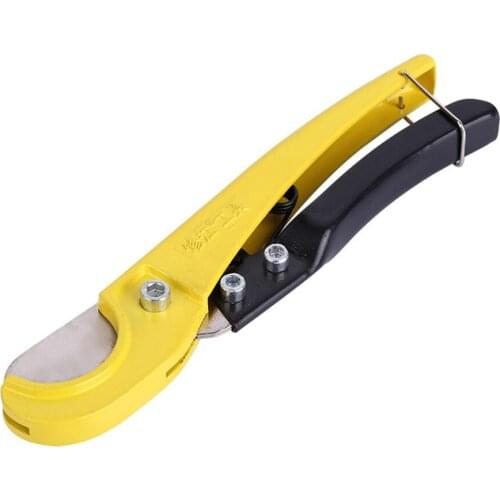 Li Zhou Gardon branch Cutter PVC PPR Pipe tube Cutting Scissors Aluminum Alloy Scissors Tool with sharp blade Fixed Bracket