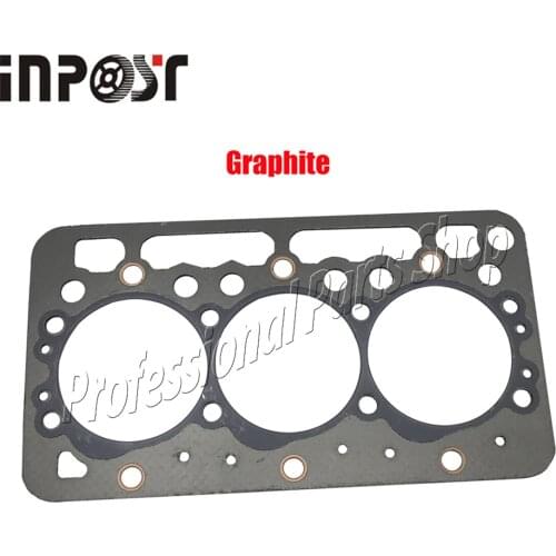 Cylinder Head Gasket Metal For Kubota, 1J092-03310, D722, 3D66, D782