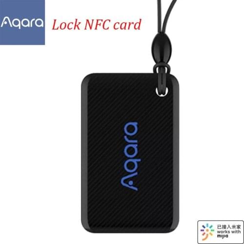 Original Aqara Smart Door Lock NFC Card Support Aqara Smart Door Lock N and P Series App Control EAL5+ Chip For Home Security
