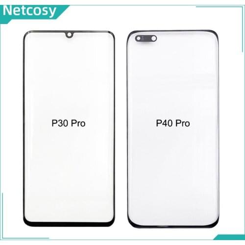 For Huawei P30 Pro Front Outer Glass Lens Cover Replacement For Huawei Mate 20Pro / Mate 30 Pro / P30 Pro / P40 Pro LCD Glass