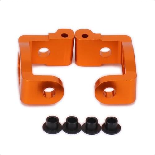 Knuckle Front Steering C-Hub Carrier upright Set Left&Right 113708 For Rc Hobby Car 1/10 HPI RS4 6061-T6 Chub CNC Alloy Aluminum