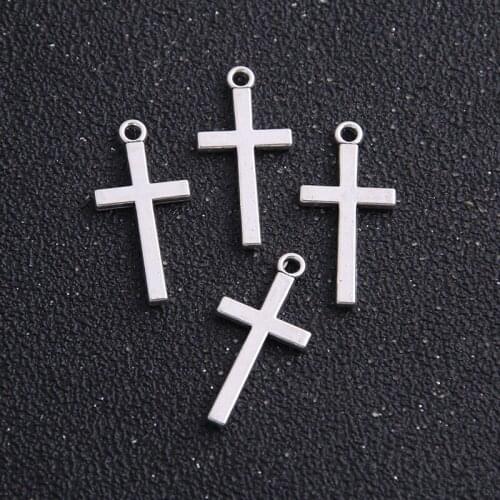 10pcs 14*30mm Vintage Bronze Cross Jewelry Charm Jewelry Findings Fit Jewelry Making Pendants