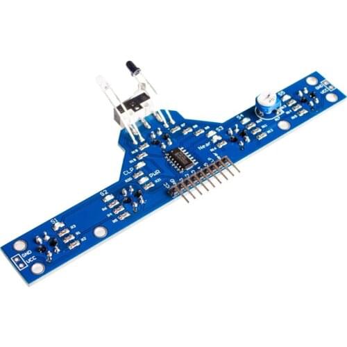 Five Channel Infrared Detection Tracing Photoelectric Sensor Tracking Module